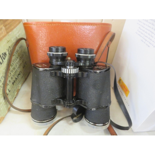 165 - Cased Pair of Vesner Field Glasses