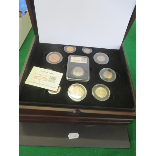 244 - Two Cupro-Nickel Cased Coin Sets. The UK 2021 Date Stamp Specimen Year Set and 50th Anniversary of D... 