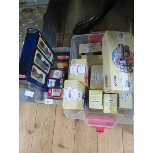 263 - Two Boxes of Mostly Corgi Vehicles