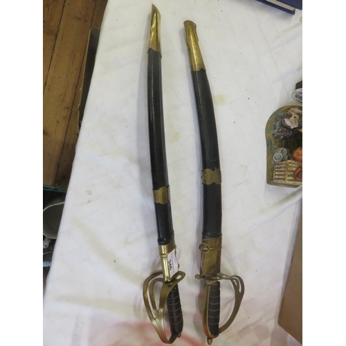 346 - Pair of Arabic Ornamental Sabres