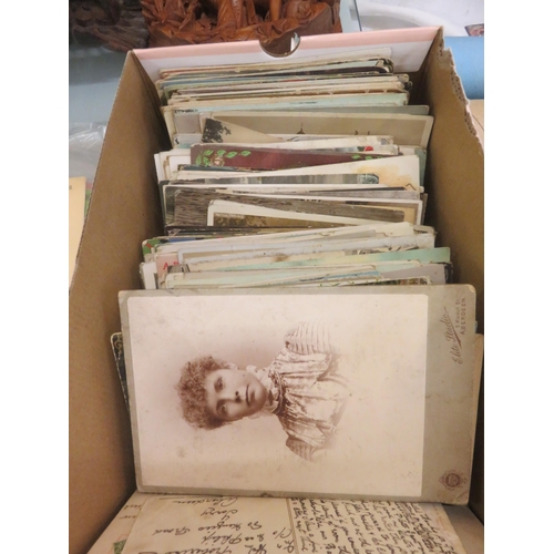 366 - Box Containing Scottish Postcards