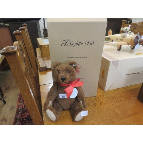 396 - Steiff 'Teddybear 1950 Replik' - Box and Paperwork