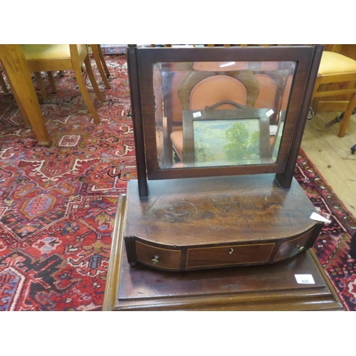 425 - Small Mahogany Dressing Mirror