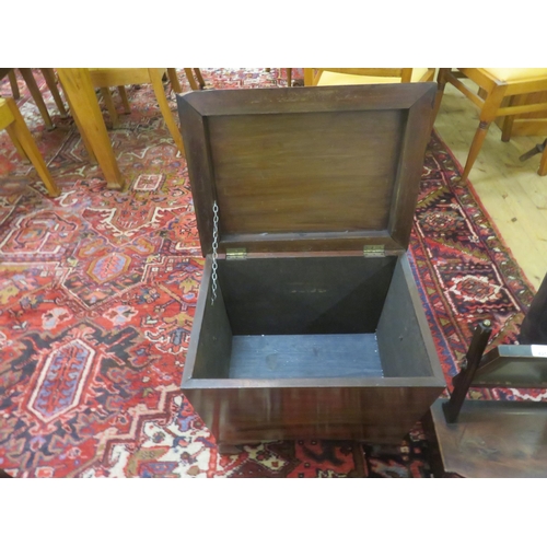 426 - Antique Mahogany Wine Cooler/ Cellarette