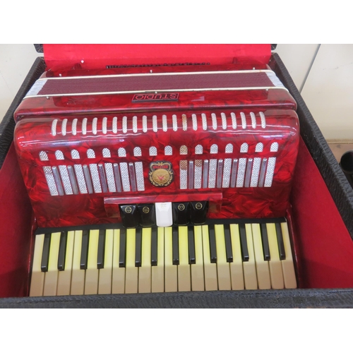 150 - Studio Oriental Type Accordion in Case