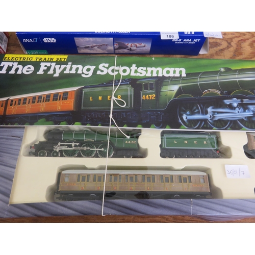 184 - Boxed - The Flying Scotsman - Hornby Electric Train Set