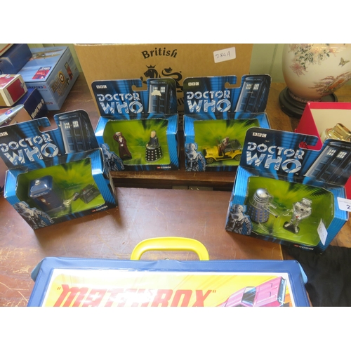 284 - Four Corgi Dr Who Boxed Sets