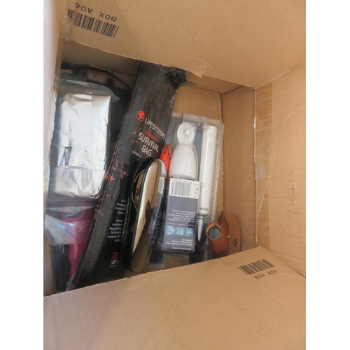 318 - Box of Assorted Outdoor Equipment