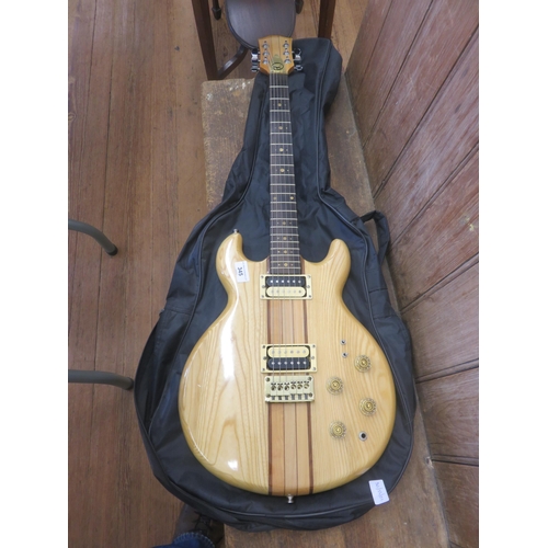 345 - Electric K Guitar with Bag