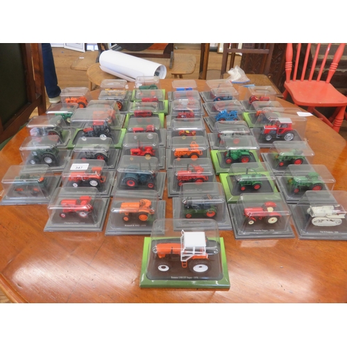 347 - Large quantity of Model Tractors