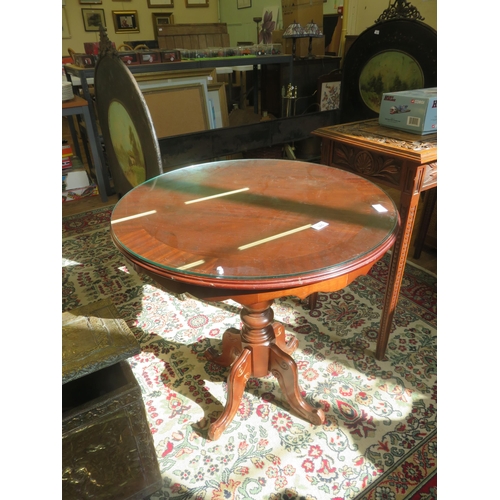 365 - Mahogany Circle Table