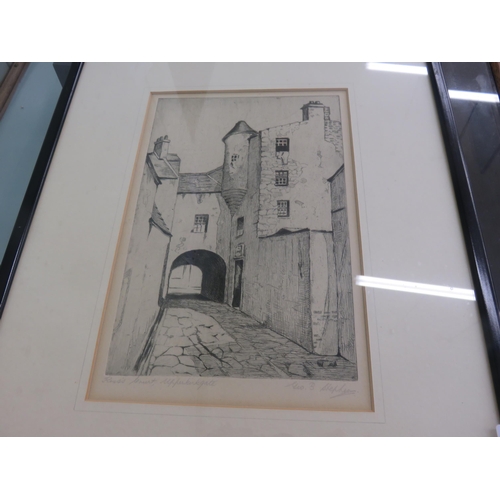 38 - Framed Etching 