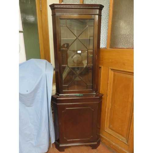 423 - Eastern Style Corner Cabinet