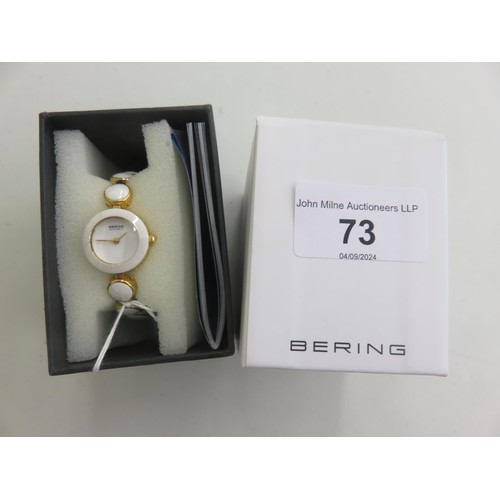 73 - Boxed Bering Ladies Wrist Watch