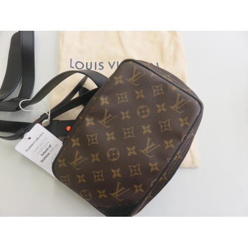 76 - Gents Louis Vuitton Cross Body Bag and cover