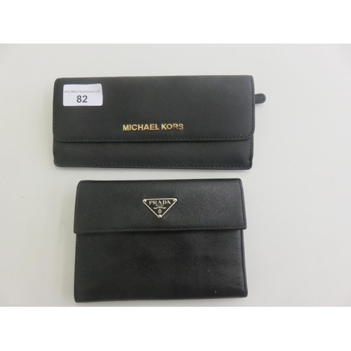 82 - Prada Wallet and Michael Kors Purse