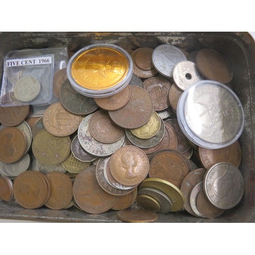 90 - Tin of Old Coins