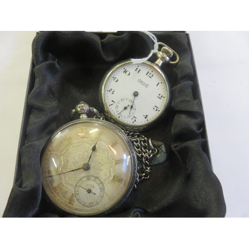 168 - Chester Hallmarked Silver Pocket Watch and an Ingersoll Pocket Watch