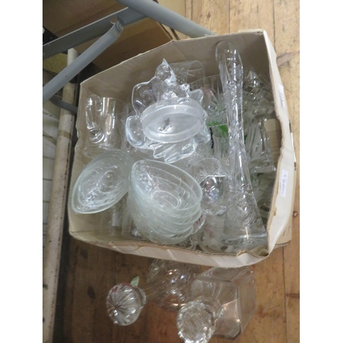 177 - Box of Crystal and Glass