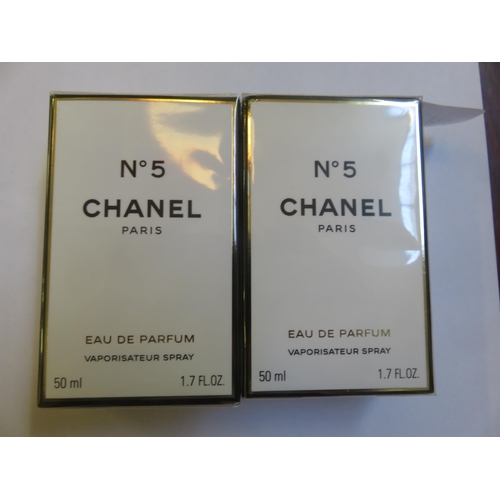 235 - Two sealed Boxed bottles of Chanel No. 5 Perfume