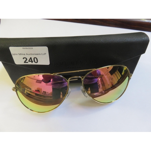 240 - Prive Revaux Aviator Sunglasses