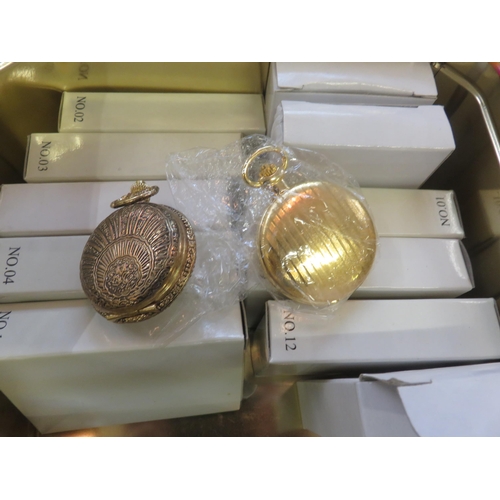 269 - Tin containing boxed Pocket Watches