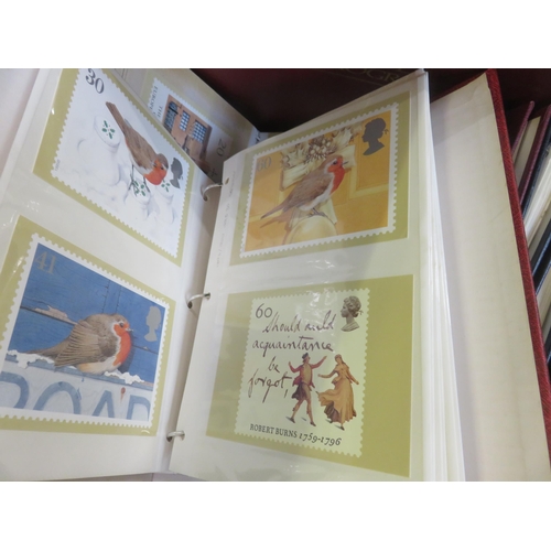 287 - Four Albums of Decimal QEZ Stamps, 350 PHW Cards, Simmer Collection First Day Lithographs