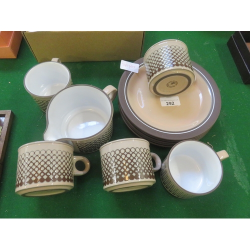 292 - Hornsea Part Tea Set