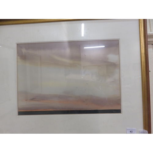 43 - Framed Watercolour 