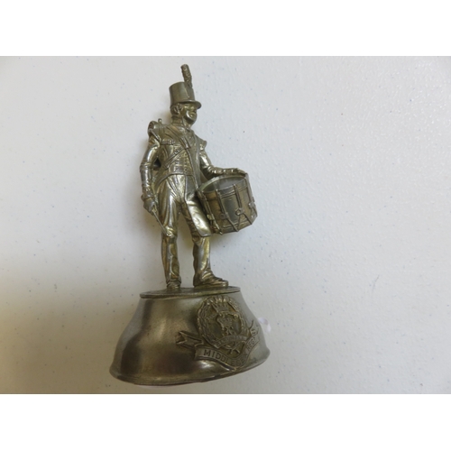 354 - Pewter Figure of a Napoleonic Soldier - Middlesex Regiment