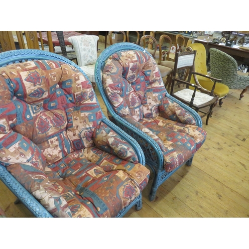 418 - Two Conservatory Chairs