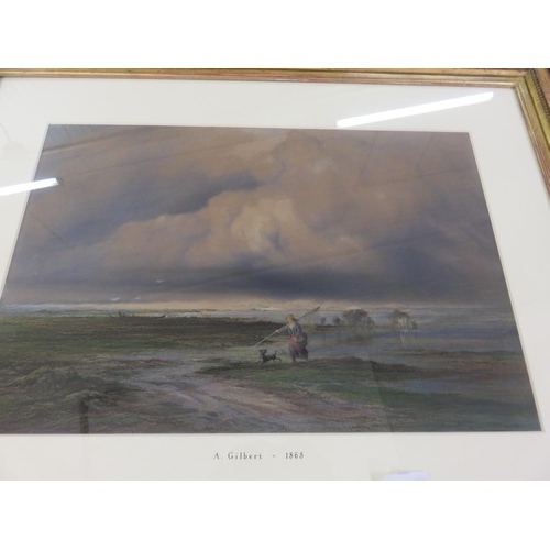 45 - Framed Watercolour, 