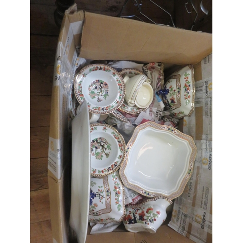 383 - Quantity of Ceramics and Glass including Indian Tree Dinner Ware