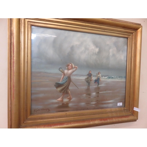 3 - Framed Pastel 