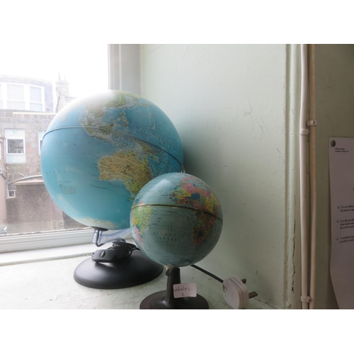 301 - Large Globe and a Smaller Globe