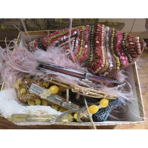 309 - Box of Beaded Bags