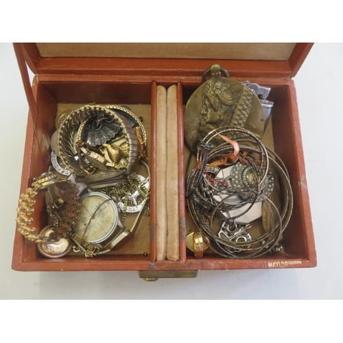 77 - Large assortment of Watches, Costume Jewellery and oddments