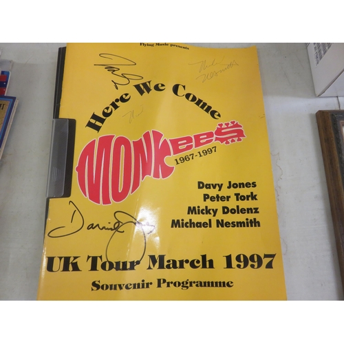 24 - The Monkees Signed Souvenir Program, UK Tour March '97