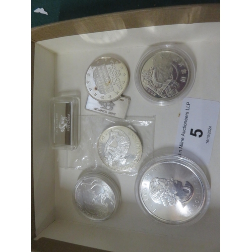 5 - Quantity of Silver Coins and Ingots