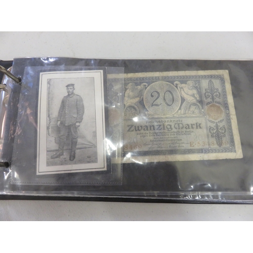 9 - Album of WWI Era German Bank Notes