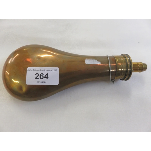 264 - Copper Powder Flask