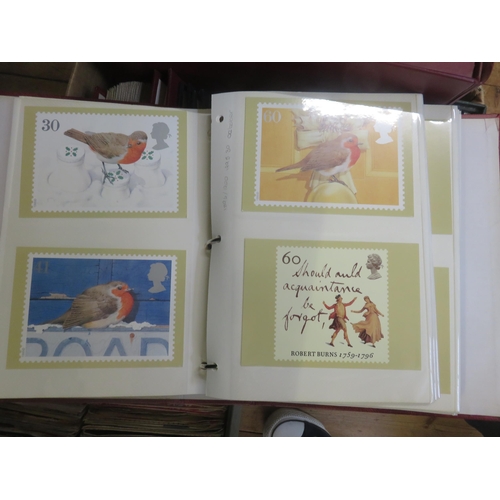 290 - Four Albums of Decimal, QEZ Stamps, PHW  Cards, Simmer Collection First Day Lithographs