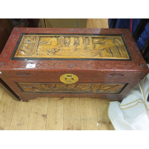 396 - Small Camphor Wood Chest