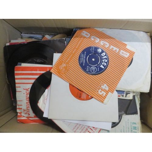 399 - Four Large Boxes of 45rpm Records