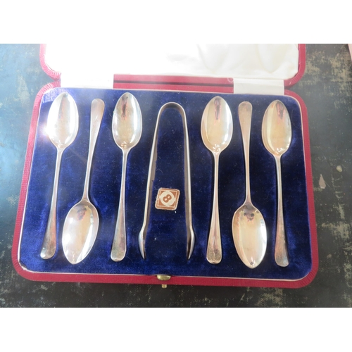 202 - Silver Cased Teaspoon Set