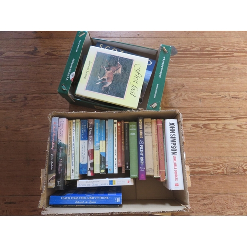 233 - Two boxes of Books