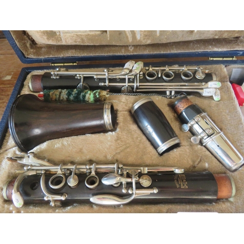 254 - B & H Edgware Wood Clarinet in Fitted Case