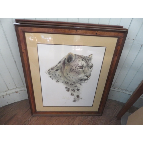 270 - Three large Framed Prints 