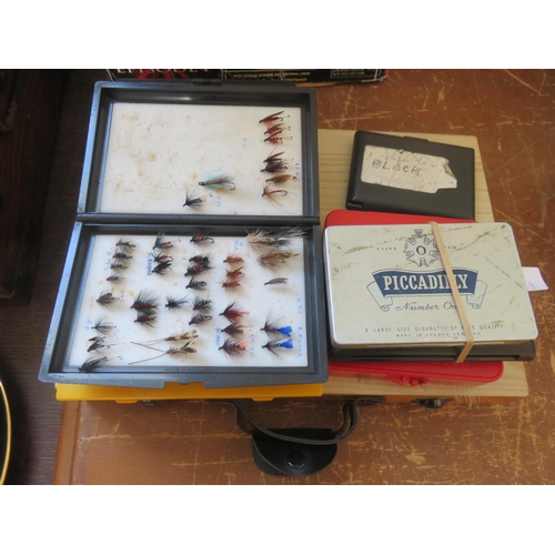 322 - Quantity of Boxed Fishing Flies