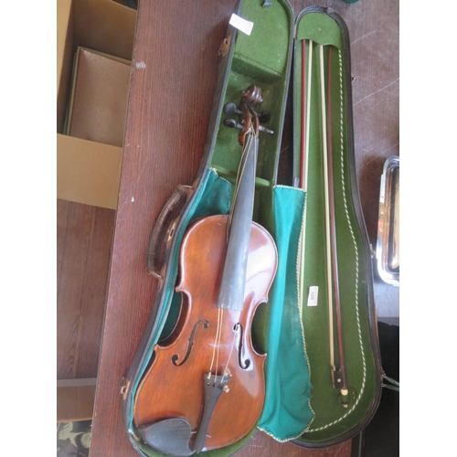 328 - Cased Violin